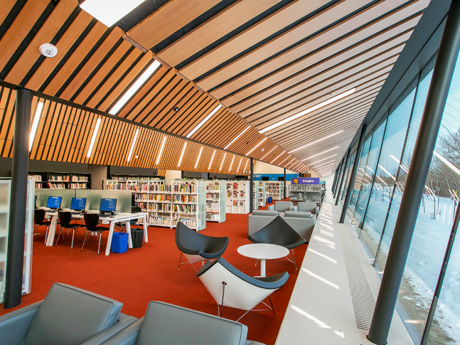 Edmonton Public Library Capilano Branch | Allwest Furnishings Edmonton